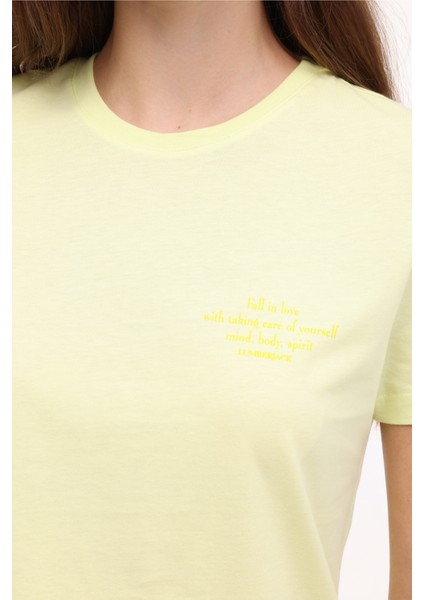 Wb Anna 11 4fx Sarı Kadın Kısa Kol T-Shirt fırsatları