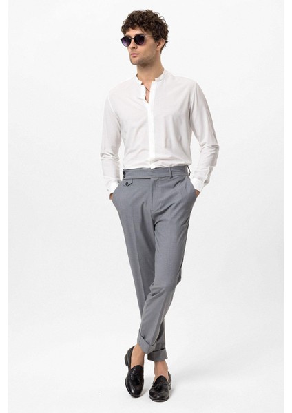 Beyaz Erkek Uzun Kol Gömlek modelleri