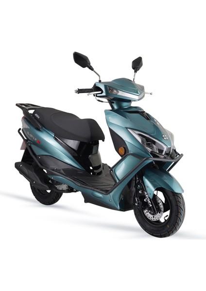 Quantum 50 Benzinli Scooter - Mavi