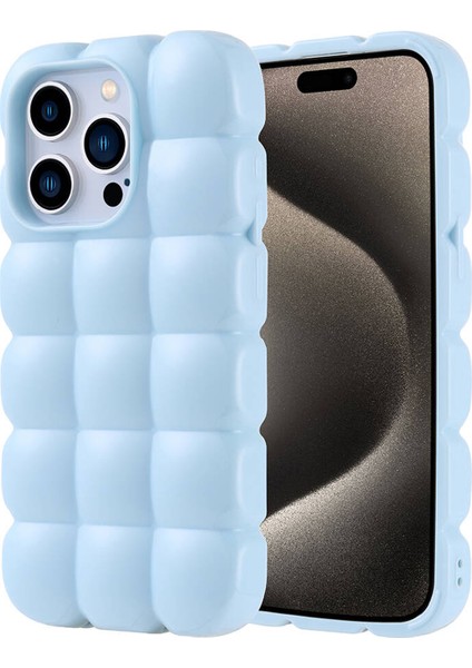iPhone 15 Pro Uyumlu Candy Serisi Darbeye Dayanıklı Parlak Esnek Silikon Kılıf