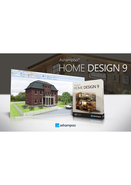 Home Design 9 (Windows) - 1 PC Lifetime/Ömür Boyu Abonelik Kodu