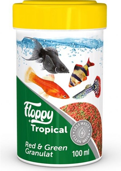 Tropical Red Green Balık Yemi 100 ml
