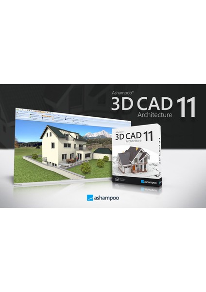 ® 3D Cad Architecture 11 (Windows) - 1 PC Lifetime/Ömür Boyu Abonelik Kodu