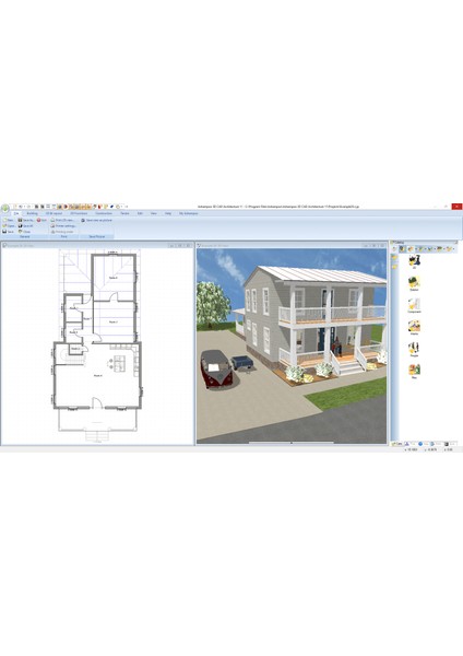 ® 3D Cad Architecture 11 (Windows) - 1 PC Lifetime/Ömür Boyu Abonelik Kodu