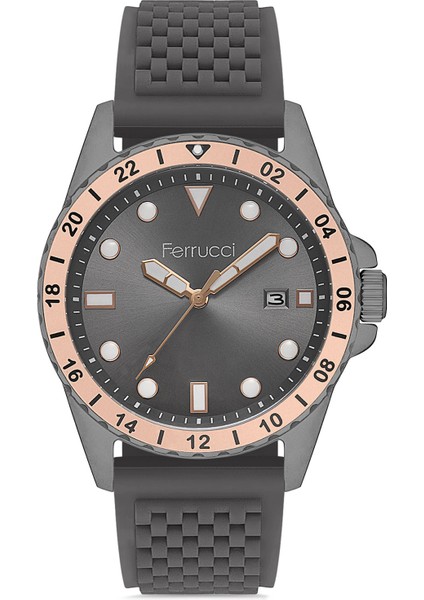 Erkek Çelik Kasa Spor Kol Saati Silikon Kordon Su Geçirmez Paslanmaz Çelik Premium Spor Model