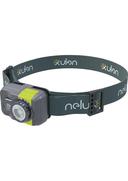 Nelux Nomad 800 Hybrid Kafa Feneri Sarı