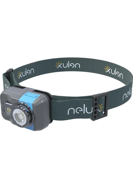 Nelux Nomad 800 Hybrid Kafa Feneri Mavi