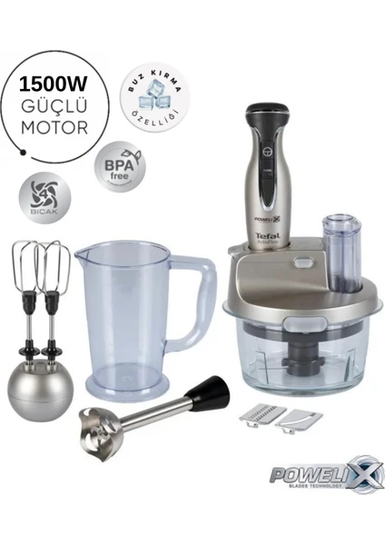 HB203A30 MasterBlend Activflow 1000 Watt Pro Blender Seti [ Gümüş ] - 8000035875