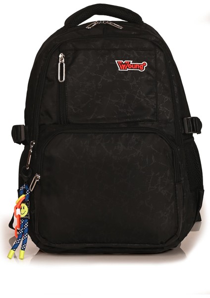 Young 51583 Geniş Hacimli Terletmeyen Sırt Destekli Okul Sırt Çantası Siyah fiyatları