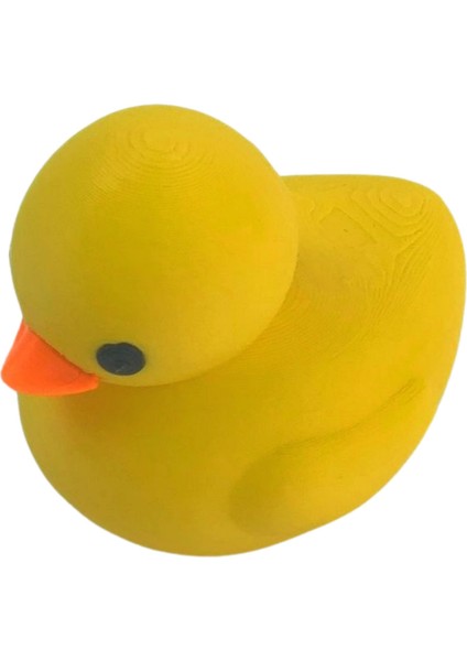 3D Minik Sevimli Yüzen Ördek Model Oyuncak - Sarı modelleri
