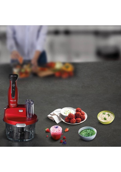 TEFAL 'in Powelix Activflow On The Go 1500 Watt 4 Bıçaklı Blender Seti , Lambader hediyeli