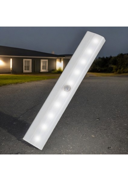 10 LED Li Pır Ampul Hareket Sensörli Akıllı Işık Aydınlatma