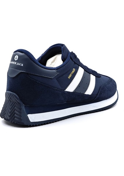 Santiago H24985 Süet Deri Ve Kanvas Erkek Lacivert Spor Ayakkabı modelleri