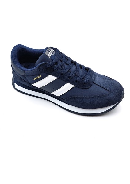 Santiago H24985 Süet Deri Ve Kanvas Erkek Lacivert Spor Ayakkabı fırsatları