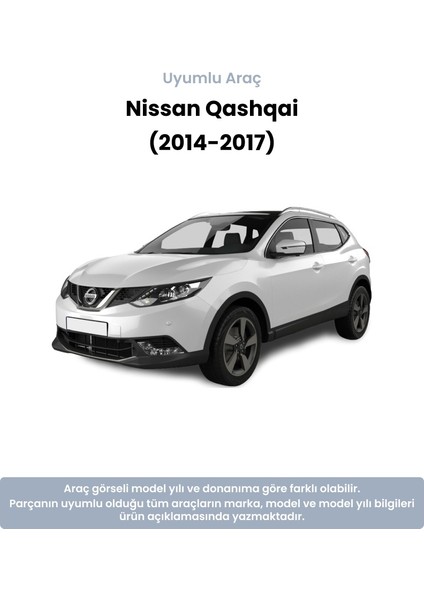 Nissan Qashqai Bilyalı Sol Ön Porya (2014-2017) Snr