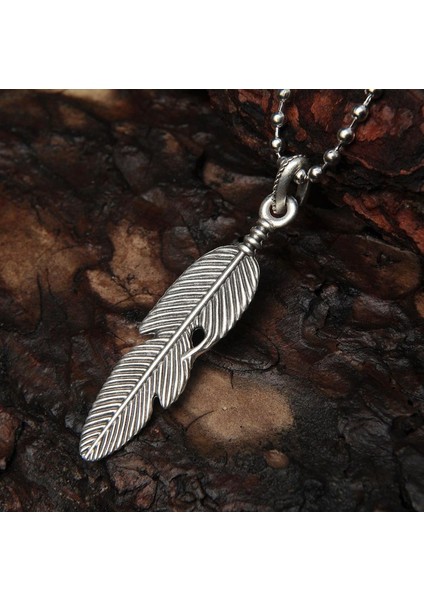 Tüy Figürlü Erkek Kolye Takı Aksesuar K24 T5