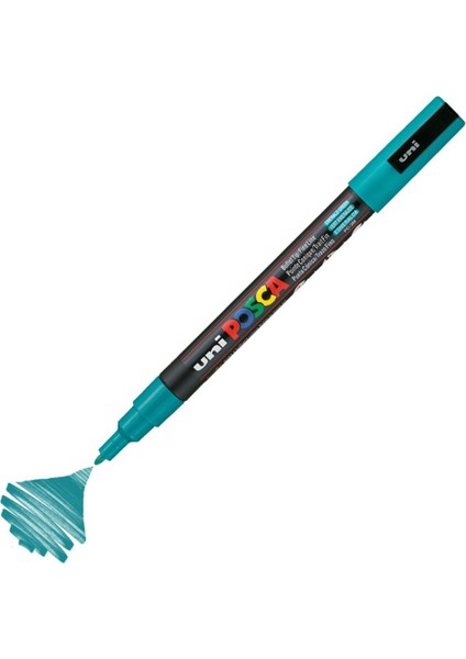 Posca Marker Pc-3m Fine 0.9-1.3 mm Emerald Green