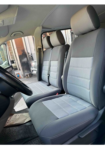 Atlas Oto Giyim Volkswagen Transporter 5+1 Kumaş Araca Özel Dikim Koltuk Kılıfı