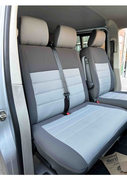 Atlas Oto Giyim Volkswagen Transporter 5+1 Kumaş Araca Özel Dikim Koltuk Kılıfı