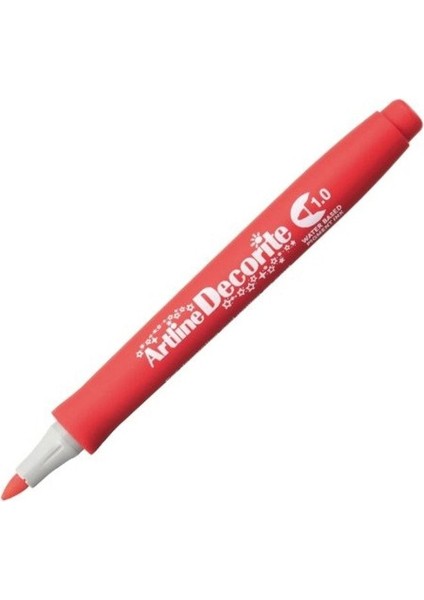 Marker Kalem Yuvarlak Uç 1.0 Red