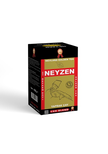 Neyzen Çay %100 Tozdan Arındırılmış Neyzen Mevlana Çayı Ithal Seylan Sri Lanka Ceylon Siyah Yaprak Çayı - 400 G