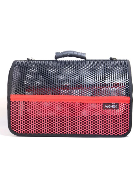 Flybag Voyager Fileli Model Kedi Köpek Taşıma Çantaları - Kırmızı-Siyah fiyatları