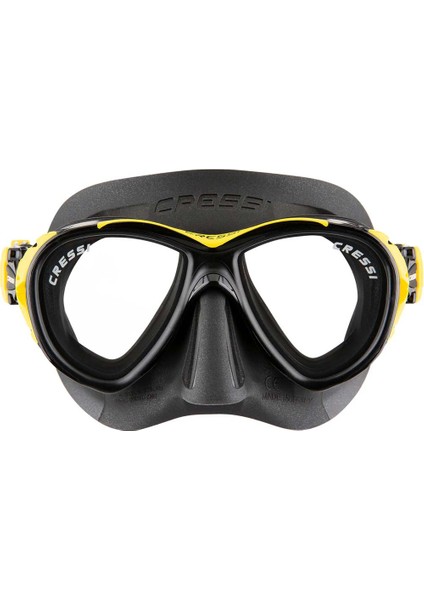 Naxos Dalış Maskesi Black/yellow fiyatları
