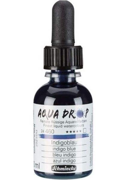 Aqua Drop Sıvı Sulu Boya 30 ml Indigo Blue fiyatları