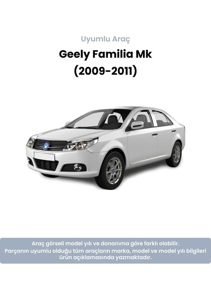 Geely Familia Mk 3 Fişli Ateşleme Bobini (2009-2011) Delphi