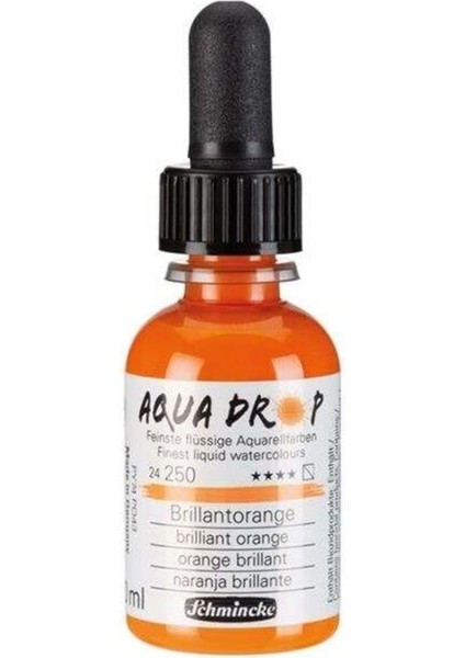 Aqua Drop Sıvı Suluboya 30 ml Brillant Orange
