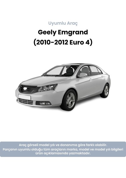 Geely Emgrand 3 Fişli Ateşleme Bobini (2010-2012 Euro 4) Delphi