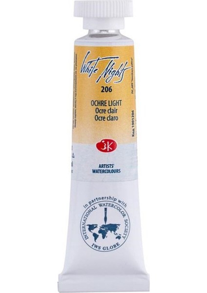 Tüp Suluboya 10 ml N 206 Ochre Light