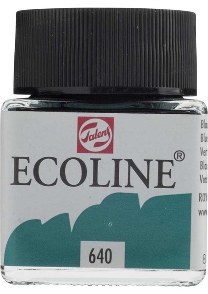 Ecoline Sıvı Suluboya 30 ml 640 Bluish Green