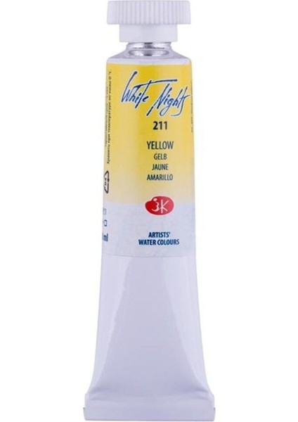 Tüp Suluboya 10 ml N 211 Yellow