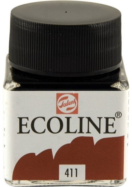 Ecoline Sıvı Suluboya 30 ml 411 Burnt Sienna