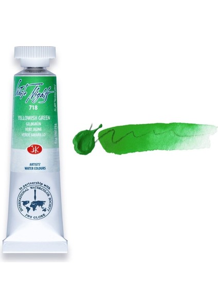 Tüp Suluboya 10 ml N 718 Yellowish Green modelleri