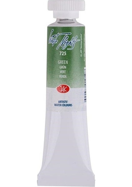 Tüp Suluboya 10 ml N 725 Green