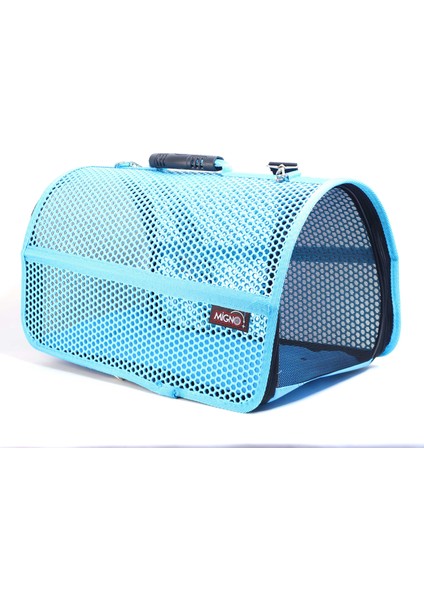 Flybag Voyager Fileli Model Kedi Köpek Taşıma Çantaları - Turkuaz