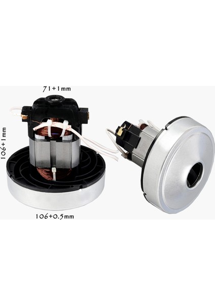 SRV09 Süpürge Motoru Arnica Uyumlu 600W