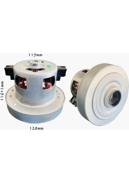 SRV28 Süpürge Motoru Fakir Philips Arzum Uyumlu 1800W
