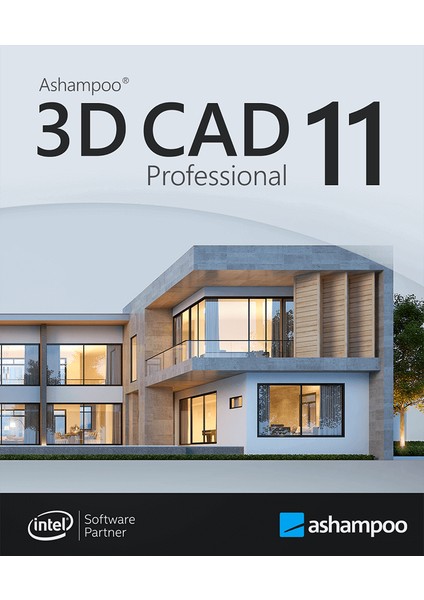 ® 3D CAD Professional 11 (Windows) - 1 PC Lifetime/Ömür Boyu Abonelik Kodu