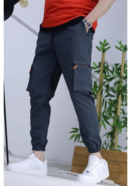 Erkek Paraşüt Kumaş Kargo Jogger Pantalon 1 fiyatları