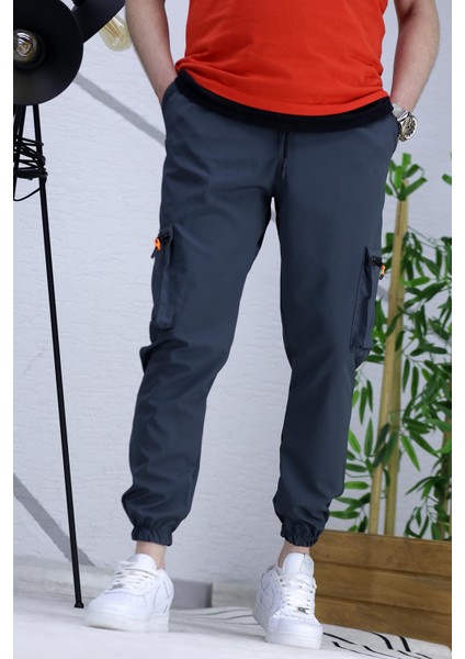Erkek Paraşüt Kumaş Kargo Jogger Pantalon 1 fırsatları