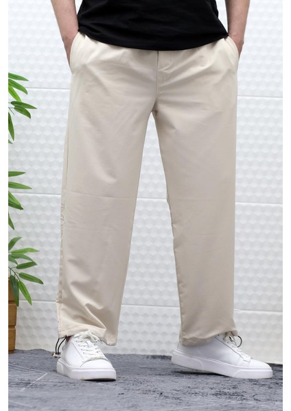 Erkek Baggy Pantolon Paça Ayarlanabilir Likralı Paraşüt Kumaş indirimleri