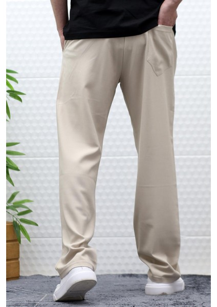 Erkek Yazlık Kumaş Baggy Beli Lastikli Pantolon indirimleri