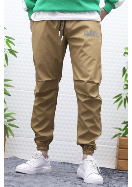 Erkek Jagger Pantolon Paraşüt Kumaş Su ve Rüzgar Geçirmez Diz Detaylı modelleri