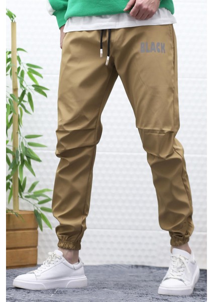Erkek Jagger Pantolon Paraşüt Kumaş Su ve Rüzgar Geçirmez Diz Detaylı fırsatları