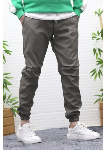 Erkek Jagger Pantolon Paraşüt Kumaş Su ve Rüzgar Geçirmez Diz Detaylı indirimleri