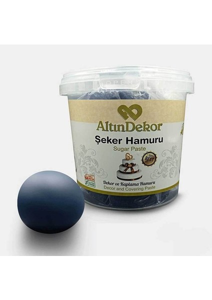 Altın Usta Şeker Hamuru Lacivert 1 kg