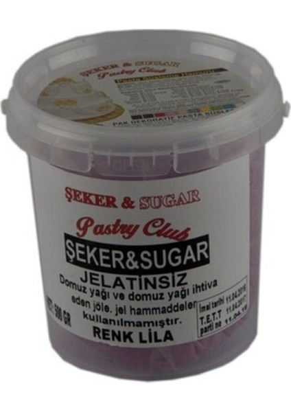 Şeker Hamuru 500 gr Lila